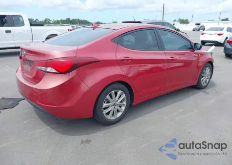 2014 Hyundai Elantra Se from USA, damaged, VIN KMHDH4AE9EU174656